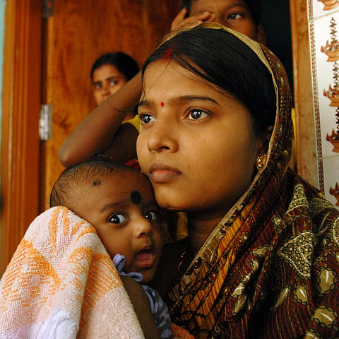 In India, there are 56,000 pregnancy-related deaths every year. 
Photo credit : Flickr / Pippa Ranger / DFID