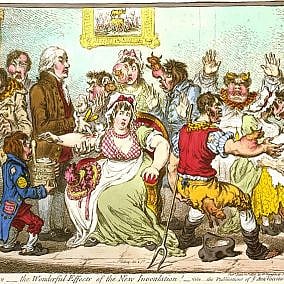 James Gillray, The Cow Pock (1802)
Library of Congress, Prints & Photographs Division
