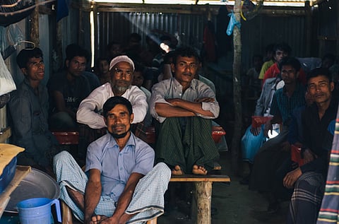 Kutupalong camp, Cox Bazaar, Bangladesh 2018. All images by Kaamil Ahmed.