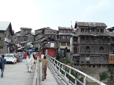Habba Kadal Bridge, Srinagar, in 2011.
Photo: Varun Shiv Kapur / Flickr