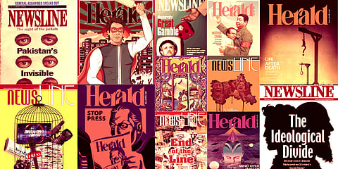 Art: Himal Southasian. Cover photos courtesy of: Herald/Newsline.