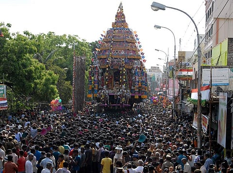 மயிலை கபாலீஸ்வரர் திருக்கோயில் பங்குனி திருத்தேர்