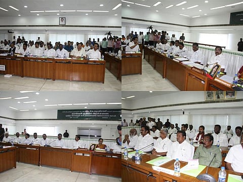 காவிரி பிரச்சினை - அனைத்து கட்சி கூட்டம்