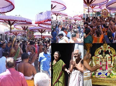 திருவல்லிக்கேணி ஸ்ரீ பார்த்த சாரதி திருக்கோவில் பெருமாளுக்கு ரத்தனங்கி சேவை சாற்று முறை - சுவாமி வீதி உலா! படங்கள்: எல்.சீனிவாசன்