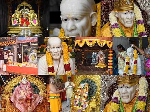 மயிலாப்பூர் சாய்பாபா கோவிலில் மக்கள்  தரிசனம்! - படங்கள்: எல்.சீனிவாசன்