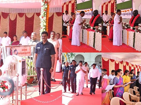 மகாத்மா காந்தி நினைவுதினம்:  தீண்டாமை ஒழிப்பு உறுதிமொழி ஏற்பு! தமிழக முதல்வர் மற்றும் துணை முதல்வர் பங்கேற்பு! படங்கள்: எல்.சீனிவாசன்