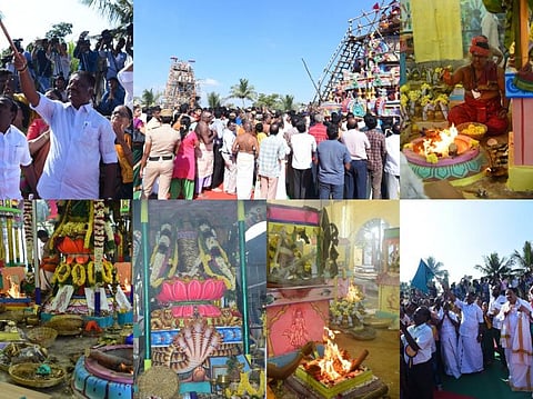 அருள்மிகு மருந்தீசுவரர் திருக்கோயில் மகா கும்பாபிஷேக விழா! இடம்: திருவான்மியூர் - படங்கள்: எல்.சீனிவாசன்
