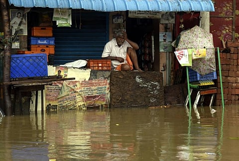 புதுச்சேரியில் கனமழை ( படங்கள்: எம்.சாம்ராஜ்)