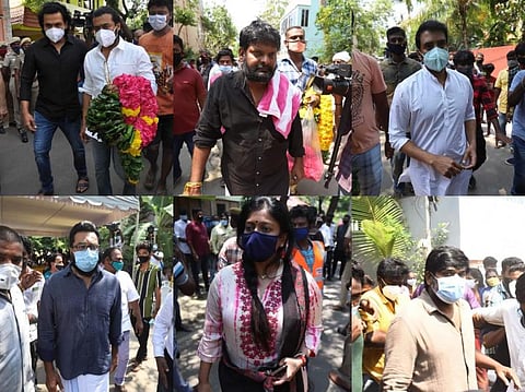 நடிகர் விவேக் மறைவு: திரைத்துறையினர், அரசியல் பிரமுகர்கள், பொதுமக்கள் அஞ்சலி!  புகைப்படத் தொகுப்பு: எல்.சீனிவாசன்