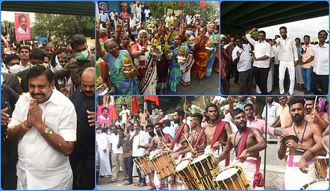 சேலத்தில் இபிஎஸ்... அதிமுகவினர் வரவேற்பு... - புகைப்படத் தொகுப்பு
