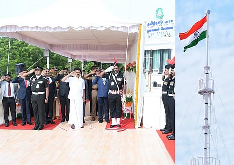 சென்னை ஜார்ஜ் கோட்டையில் சுதந்திர தின விழா - புகைப்படத் தொகுப்பு