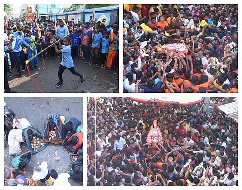 குடியாத்தம் கெங்கையம்மன் சிரசு திருவிழா - புகைப்படத் தொகுப்பு