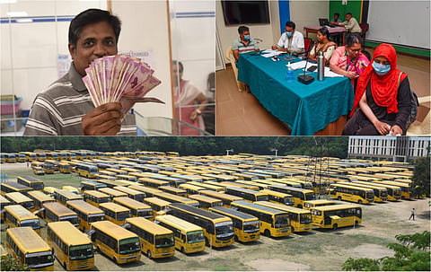 ரூ.2000 நோட்டுகளை மாற்றும் மக்கள் முதல் சரிந்து விழுந்த மைதான மேற்கூரை வரை | நம்ம ஊரு போட்டோ ஸ்டோரி @ மே 23, 2023