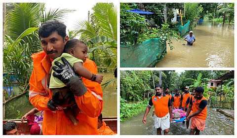 மழை வெள்ளத்தில் தத்தளிக்கும் கேரளம் - போட்டோ ஸ்டோரி