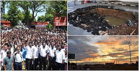 ஆசிரியர்கள் போராட்டம் முதல் சென்னை கனமழை வரை | நம்ம ஊரு போட்டோ ஸ்டோரி @ செப்.29, 2023