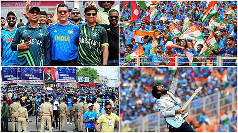 இந்தியா Vs பாகிஸ்தான் @ ODI WC 2023 | விழாக்கோலம் பூண்ட அகமதாபாத் மைதானம்! - சிறப்பு ஆல்பம்