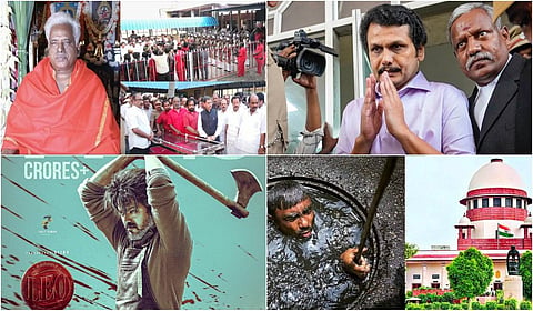 பங்காரு அடிகளார் உடல் நல்லடக்கம் முதல் ‘லியோ’ முதல் நாள் வசூல் வரை | நியூஸ் கார்டு @ அக்.20, 2023