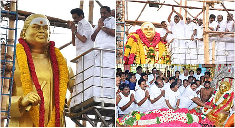 தேவர் ஜெயந்தி, குருபூஜை - தலைவர்கள் மரியாதை | சிறப்பு புகைப்படத் தொகுப்பு