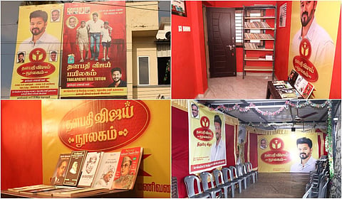 ‘தளபதி விஜய் நூலகம்’ எப்படி? - புகைப்படத் தொகுப்பு