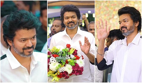 நடிகர் விஜய் @ தயாரிப்பாளர் இல்ல நிகழ்வு
