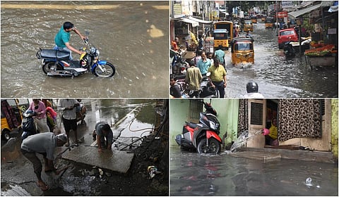 சென்னையில் வடியாத மழைநீரும், அகற்றும் பணிகளும் - புகைப்படத் தொகுப்பு