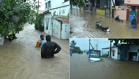 தத்தளிக்கும் நெல்லை, குமரி, தூத்துக்குடி - தொடர் கனமழை பாதிப்பு  | புகைப்படத் தொகுப்பு