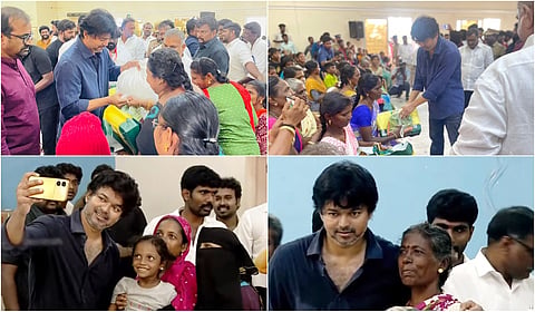 நெல்லையில் விஜய் வெள்ள நிவாரண உதவி - ஆல்பம்