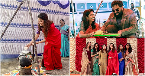 celebrities pongal celebration album