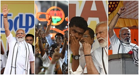 pm modi in chennai album
