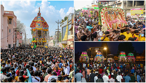 thanjavur big temple chithirai car festival