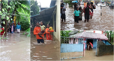 flood at kerala due to heavy rain