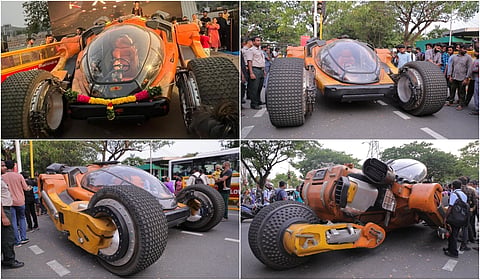 Futuristic Vehicle 'Bujji' Made for 'Kalki 2898 AD' - Photo Story