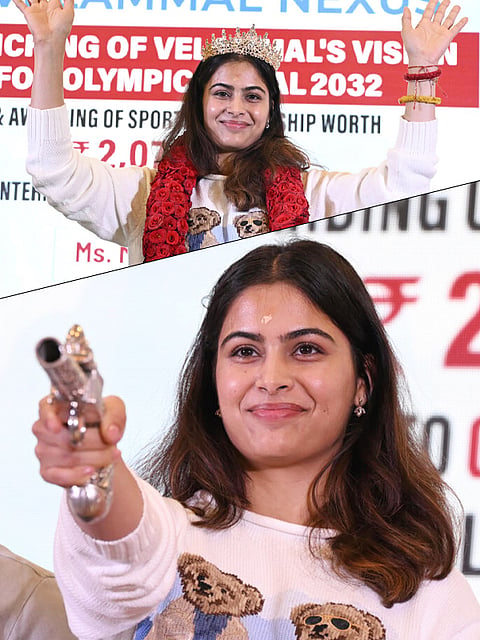 Manu Bhakar At Chennai event
