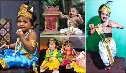 Krishna Jayanti Celebration Colorful Album