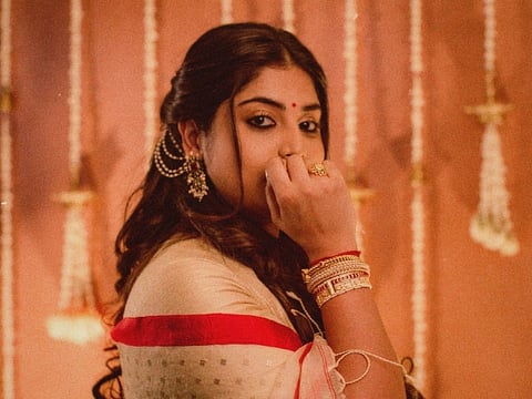 Actress Manjima Mohan onam special album