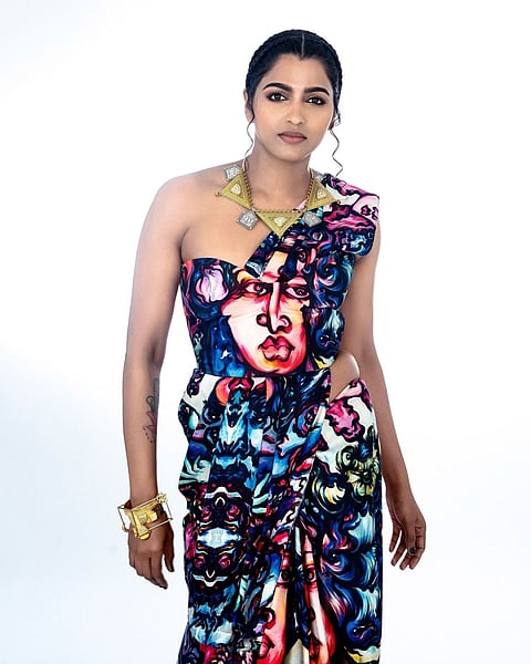 Actress Sai Dhanshika Latest Click