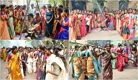 Madurai Meenakshi Womens College Pongal Celebration Album