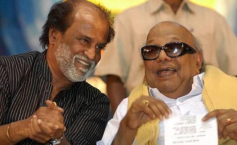 நடிகர் ரஜினிகாந்த் பிறந்தநாள்: கருணாநிதி வாழ்த்து