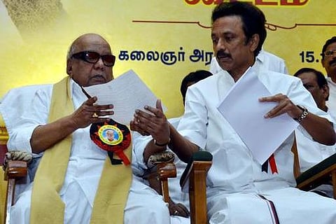 நம்பிக்கை துரோகம் செய்த காங்கிரசுடன் கூட்டணி இல்லை: கருணாநிதி திட்டவட்டம்
