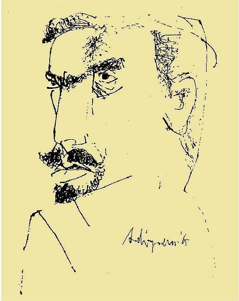 விந்தைக் கலைஞனின் உருவச் சித்திரம்