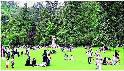 நீலகிரியில் சுற்றுலாப் பயணிகள் வருகை குறைவு﻿: <br/>கட்டமைப்பு வசதி மேம்படுத்த வலியுறுத்தல்﻿