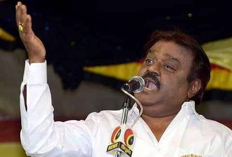 அ.தி.மு.க. ஆட்சியை அகற்ற வேண்டும்: தே.மு.தி.க. தலைவர் விஜயகாந்த் பொதுக்குழுவில் பேச்சு