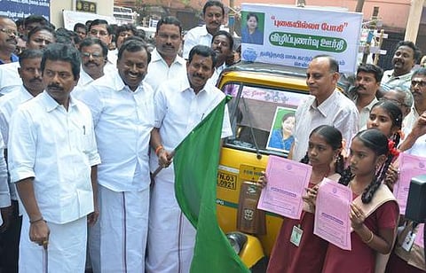 சுற்றுச்சூழல் பாதிப்பால் புற்றுநோய், காசநோய் அதிகரிப்பு: புகையில்லா போகி பிரச்சார விழாவில் அமைச்சர் பேச்சு