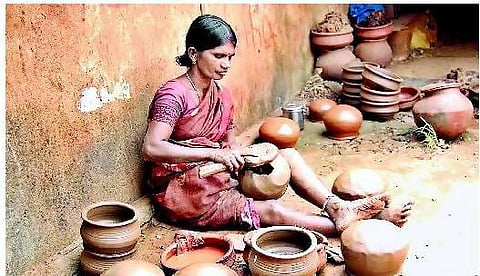 நாகர்கோவில்: சுங்கான்கடையில் 365 நாளும் மண்பானை தயாரிப்பு