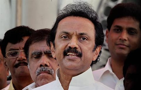 அழகிரி உருவ பொம்மையை எரிக்க வேண்டாம்﻿: திமுகவினருக்கு ஸ்டாலின் வேண்டுகோள்﻿