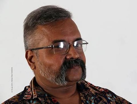 சிரிக்கும் புத்தரை வரைய ஆசை- ஓவியர் நடேஷ் சிறப்புப் பேட்டி
