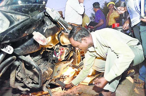 மதுரையில் குண்டு வெடிப்பு: போலீஸார் தீவிர சோதனை