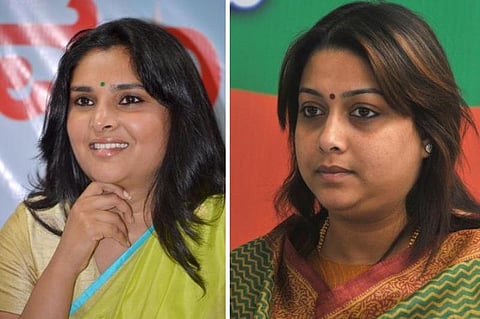 பா.ஜ.க.வில் நடிகை ரக்சிதா இணைகிறார்?﻿-  நடிகை ரம்யாவை எதிர்த்து போட்டி