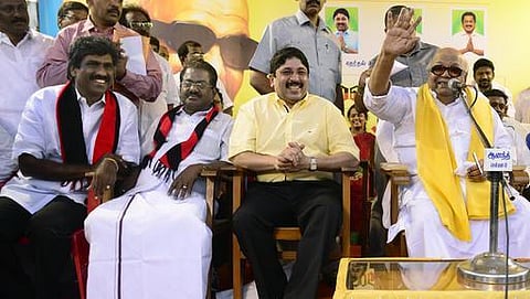 காங்கிரஸ் மனம் வருந்தினால் ஆதரிப்போம்﻿: சென்னையில் பிரச்சாரம் தொடங்கி கருணாநிதி பேச்சு﻿