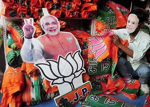 பாஜக கூட்டணிக்கு  259; காங்கிரஸ் அணிக்கு 123- என்டிடிவி கருத்துக் கணிப்பில் தகவல்